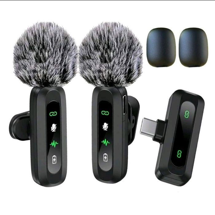 HITOZON Microfone de lapela sem fio