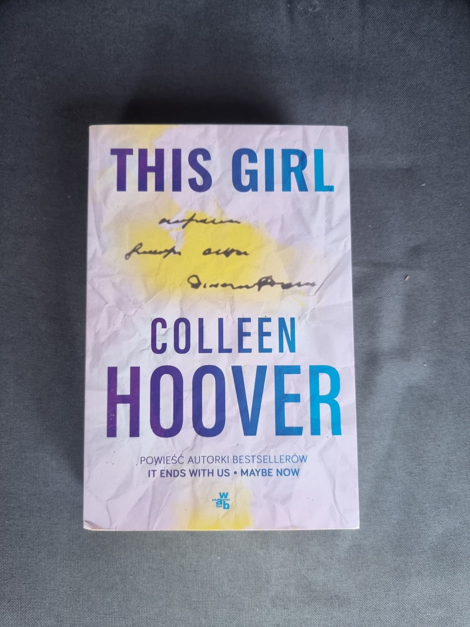 Książka Colleen Hoover This girl