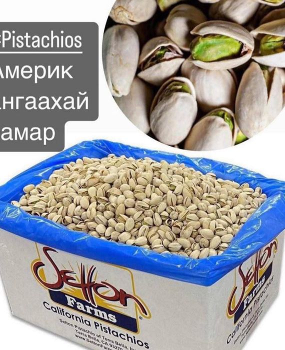 Фісташка. Каліфорнія. Фисташки.