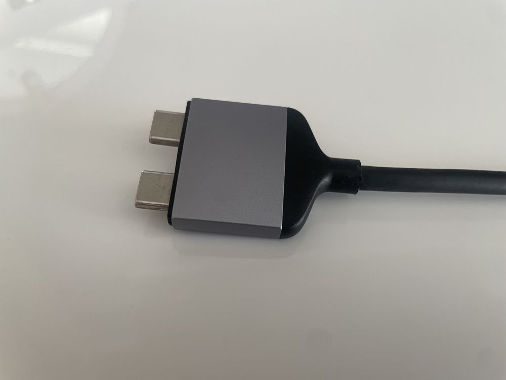 Adapter do macbook Satechi usb c dual multimedia