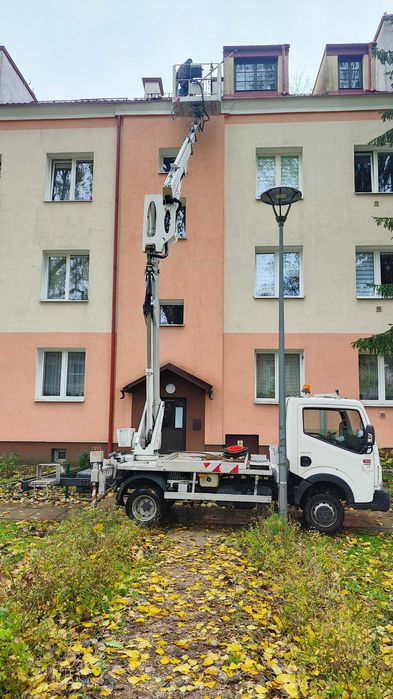 Wycinka drzew usługi podnośnikiem #Mazowieckie#Warszawa