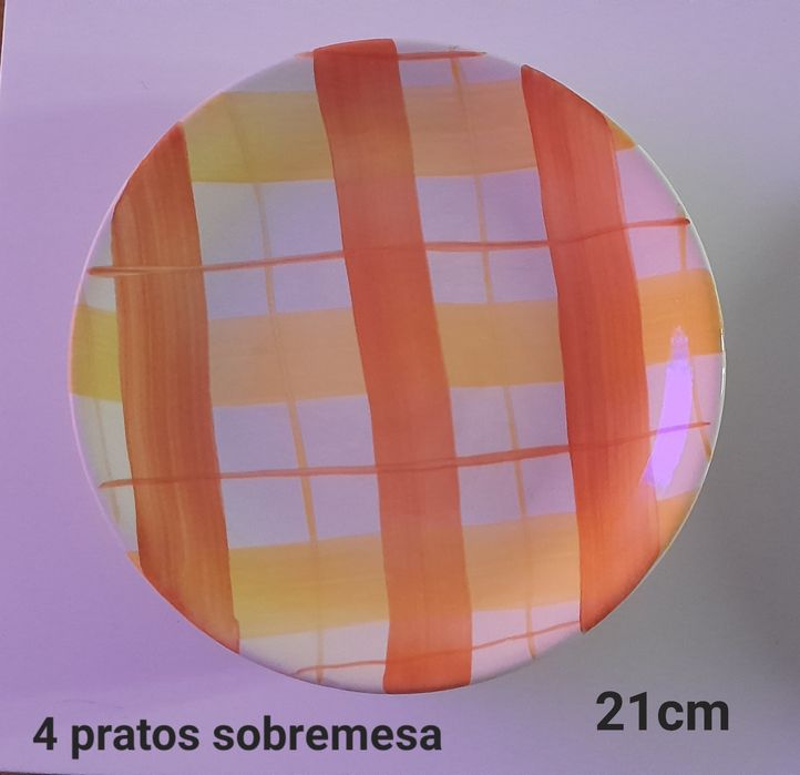 Pratos rasos e sopa variados