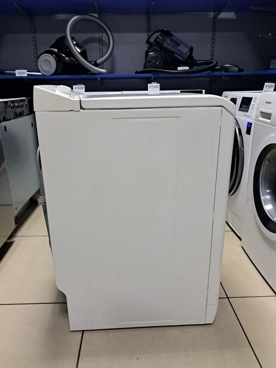 Пральна, стиральна машина з вертикальним завантаженням на 6 кг