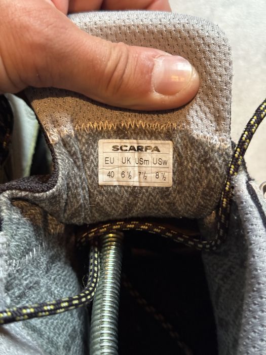 Трекінгові ботинки Scarpa розмір 40