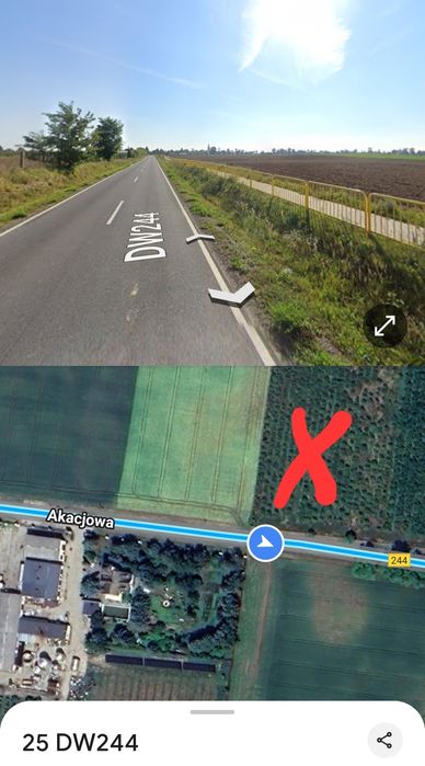 Działka budowlana Wtelno Akacjowa DW244 blisko Bydgoszcz Koronowo PnB