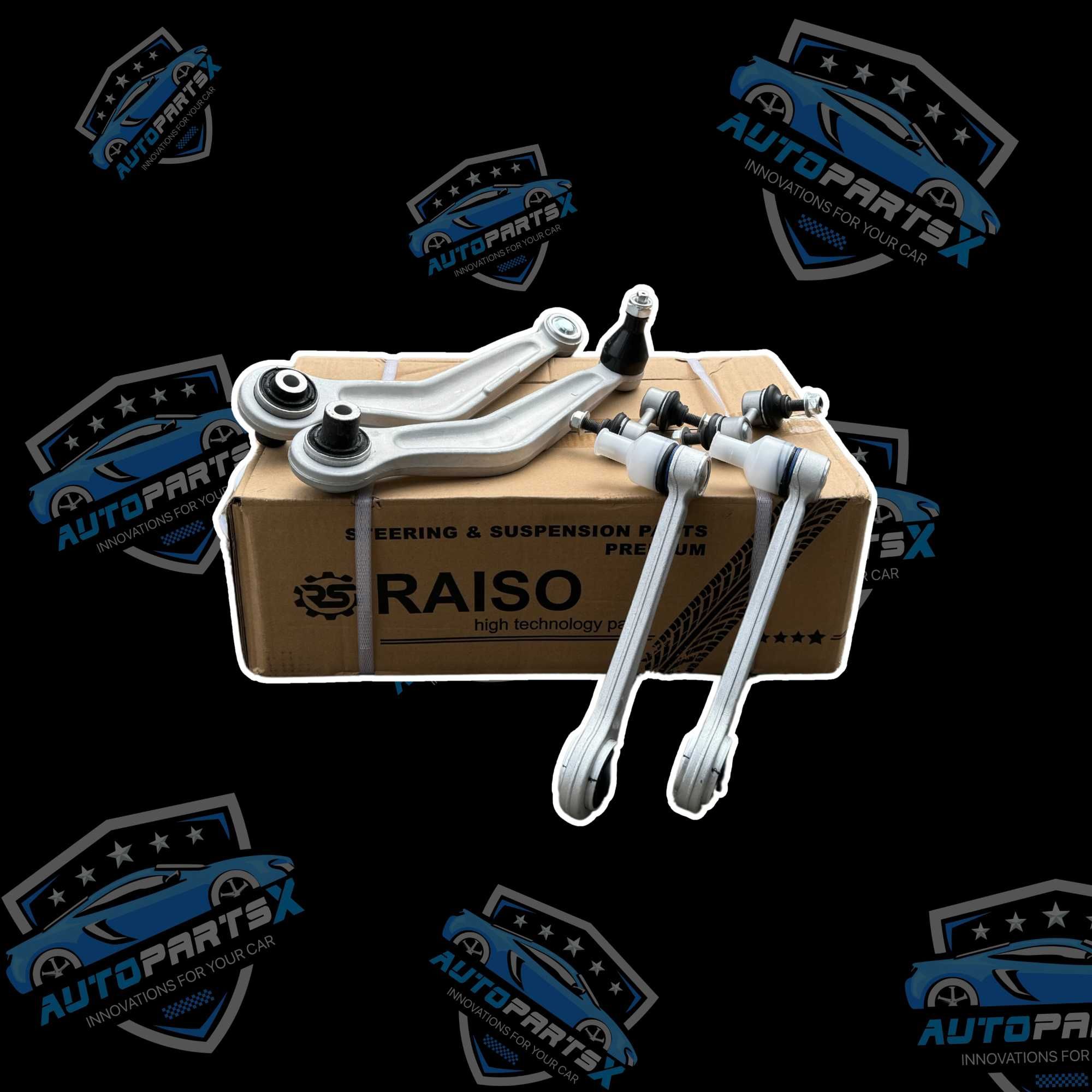 Комплект важелів задньої підвіски RAISO BMW E39 1996-2003 520-530
