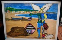 Quadro Acrílico Sobre Tela Juliano