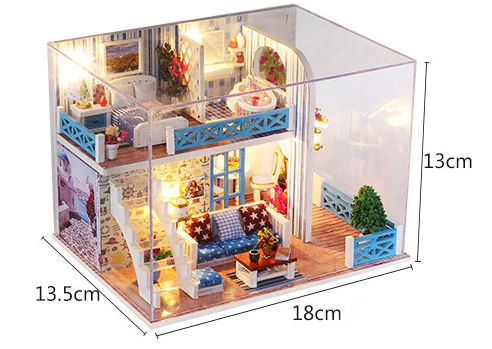 Румбокс (DIY House) Helen Bian миниатюрный дом конструктор для сборки