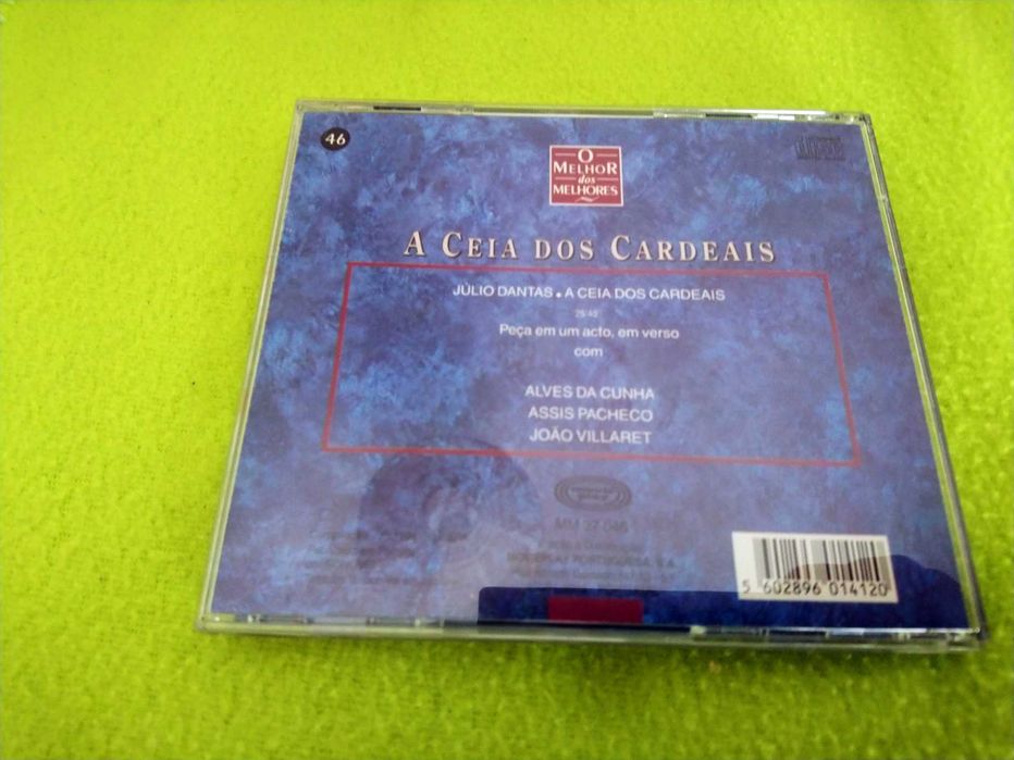 CD “A Ceia Dos Cardeais” Júlio Dantas (original)