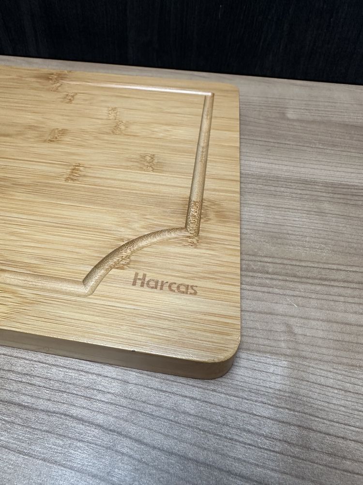 Deska do krojenia z organicznego bambusa Premium marki Harcas 45x30