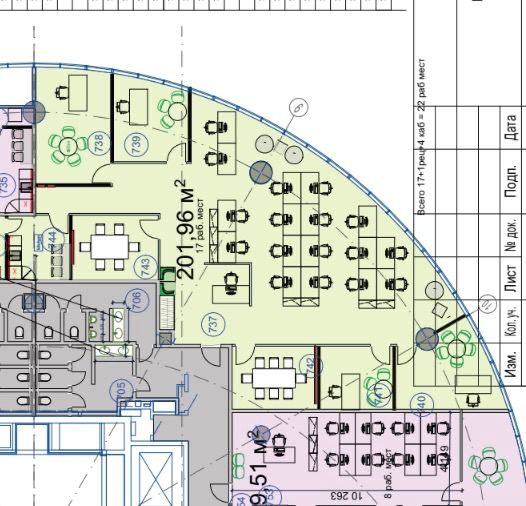 IQ Bussines Center, офис 200 м2 БЕЗ %, от первого лица, Печерск