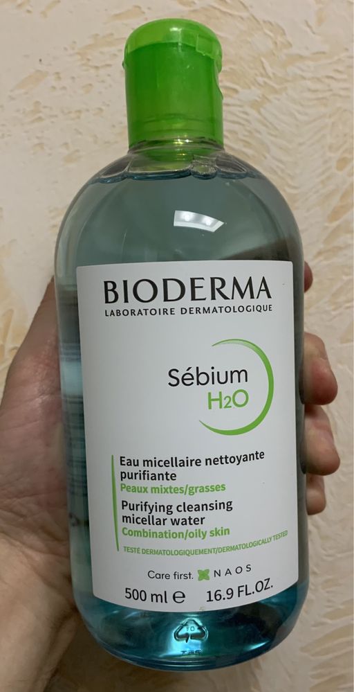Мицеллярная вода Bioderma Sebium Себиум H2O 500 мл