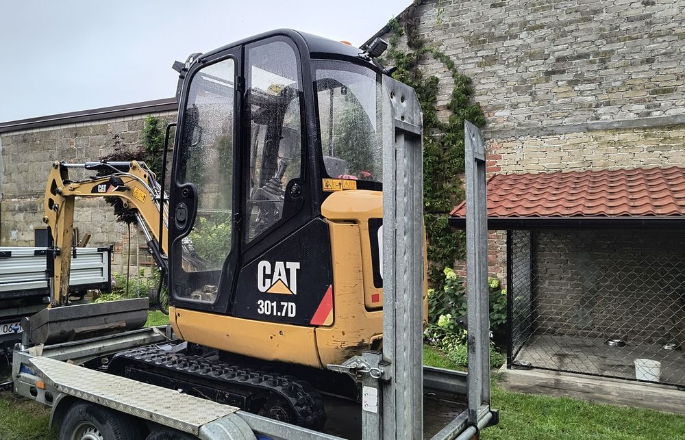 Minikoparka CAT 301.7 D 2014r