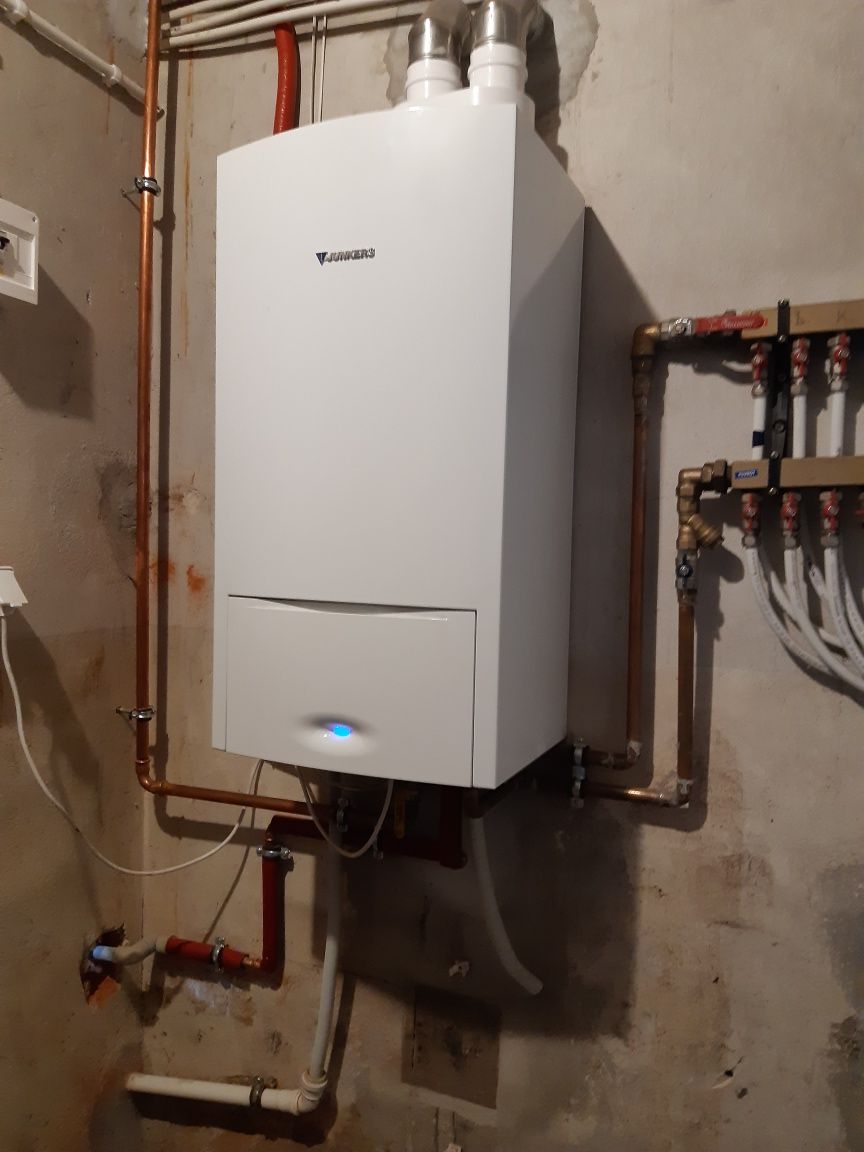Instalacje gazowe i hydrauliczne.Wymiana pieców CO