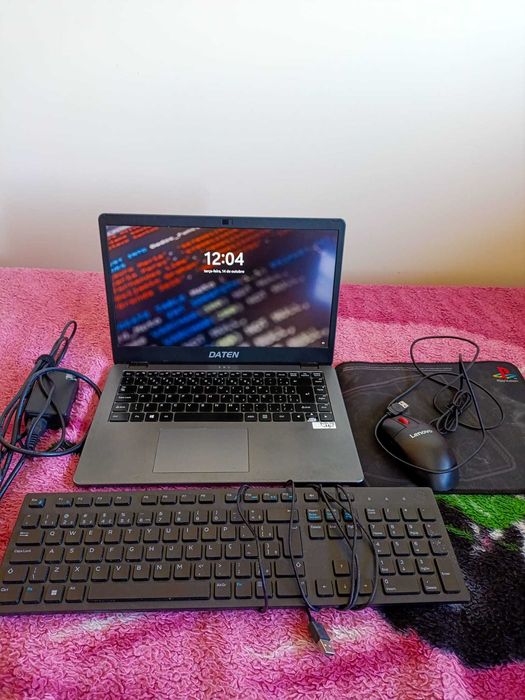 Notebook DATEN – 8GB RAM | 256GB SSD | Portátil rápido e leve