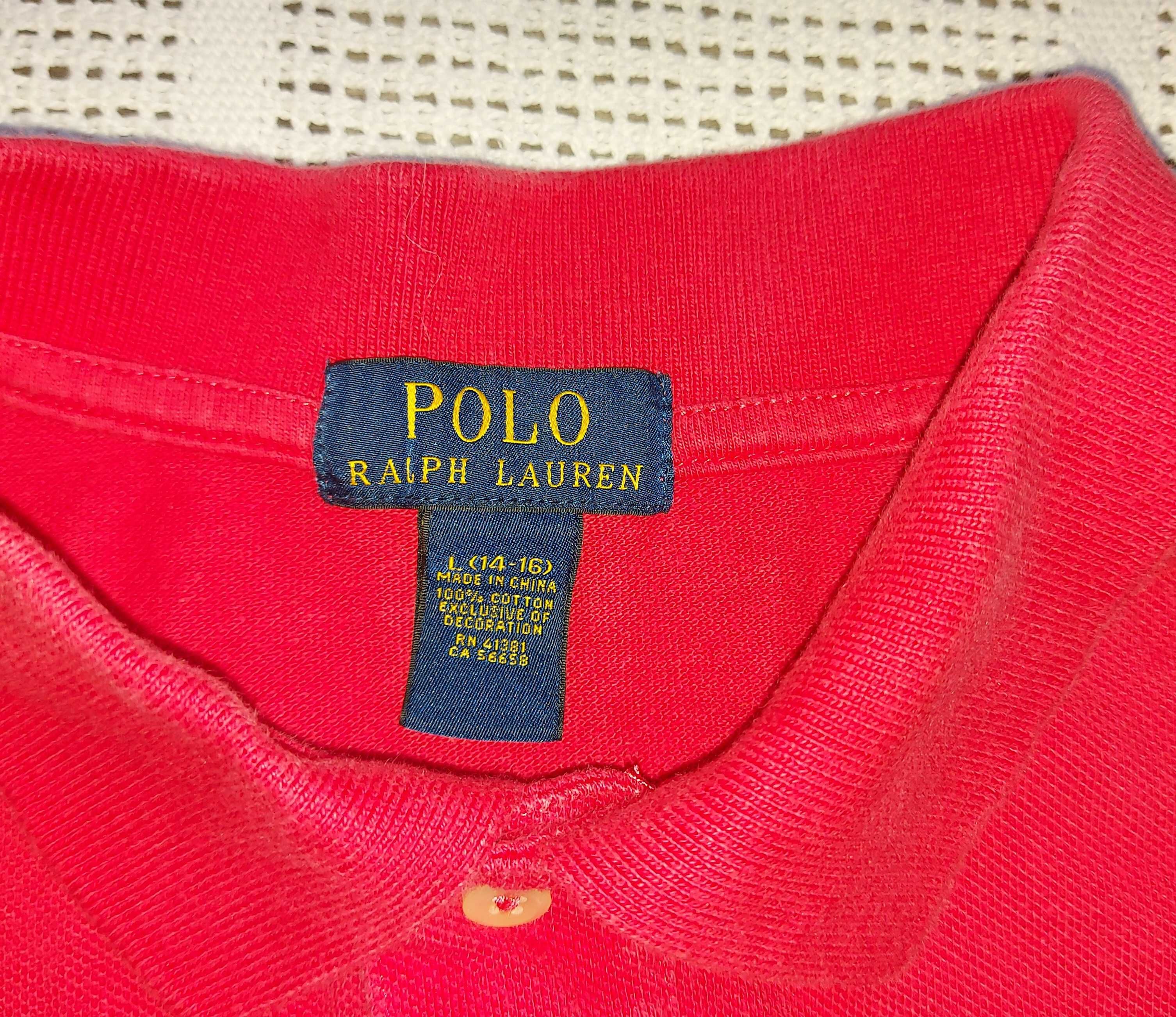 Поло футболка  ralph lauren на 14-16років