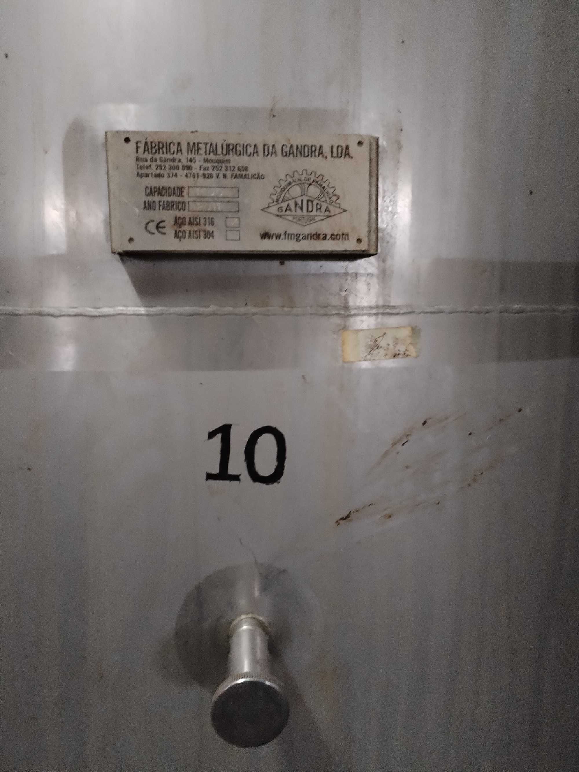 Cuba 1500 Litros - Inox Aço AISI 316