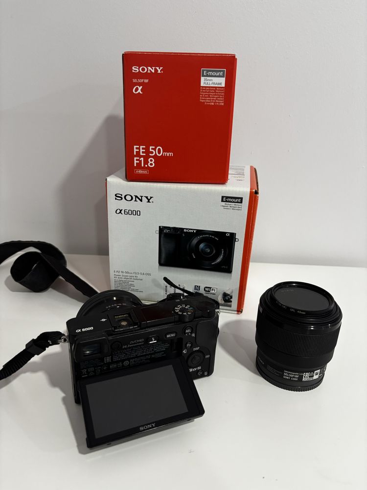 Sony A6000 + Lente FE 50MM F1.8