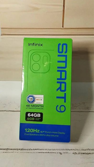 Телефон Infinix Smart 9-64GB ROM + 6GB RAM