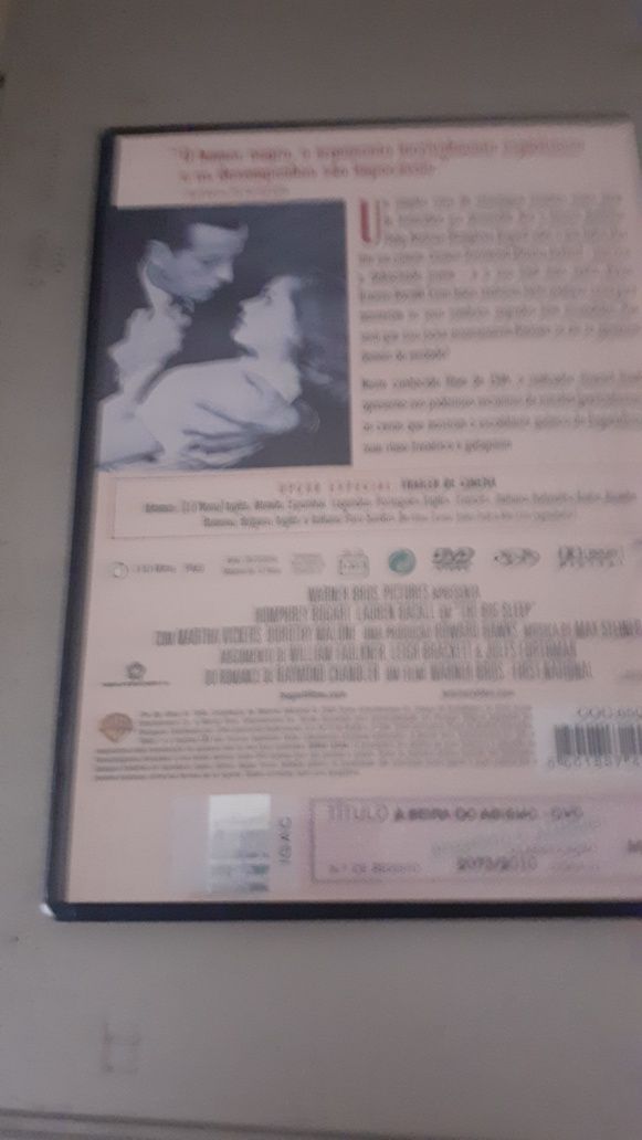 A beira do abismo DVD 1946 Humphrey Bogart Lauren Bacal