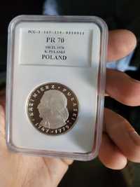 Moneta 100zl PRL Kazimierz Puławski. ROK 1976 .Polecam