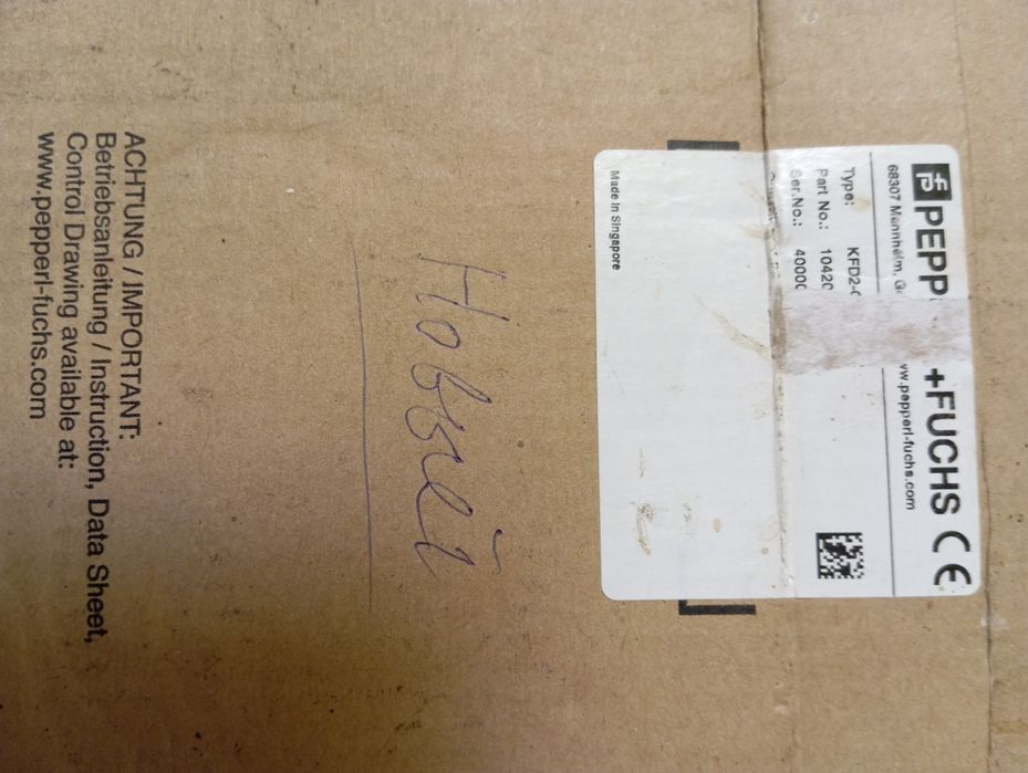 Продам PEPPERL+FUCHS бар'єр іскробезпеки