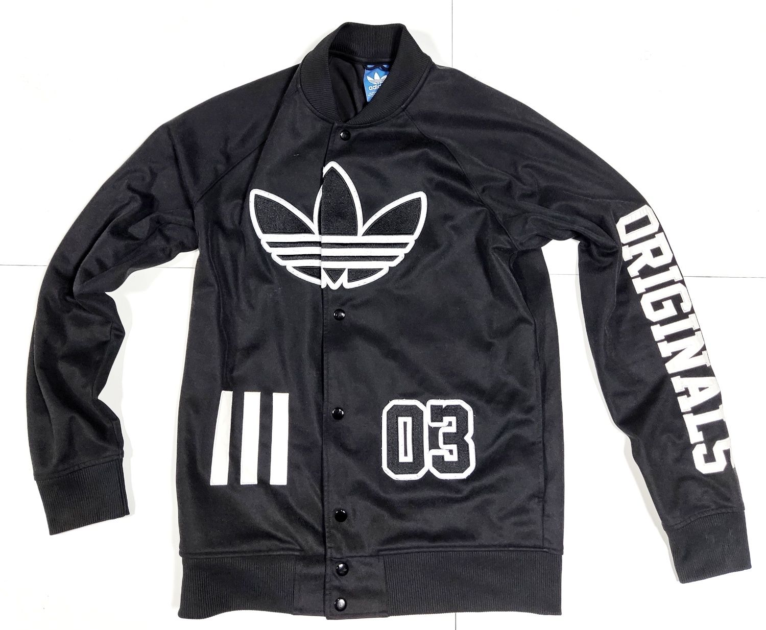 Бомбер,кофта adidas originals logo track top 48M.