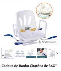 Cadeira de banho rotativa nova