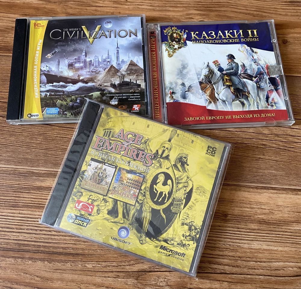 Ігри PC(ПК):Казаки, WarCraft, Fable, Diablo, Morrowind, Герои, Icewind