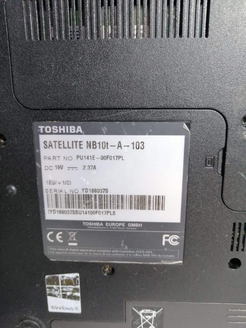 Нетбук Toshiba nb-10t-a-103