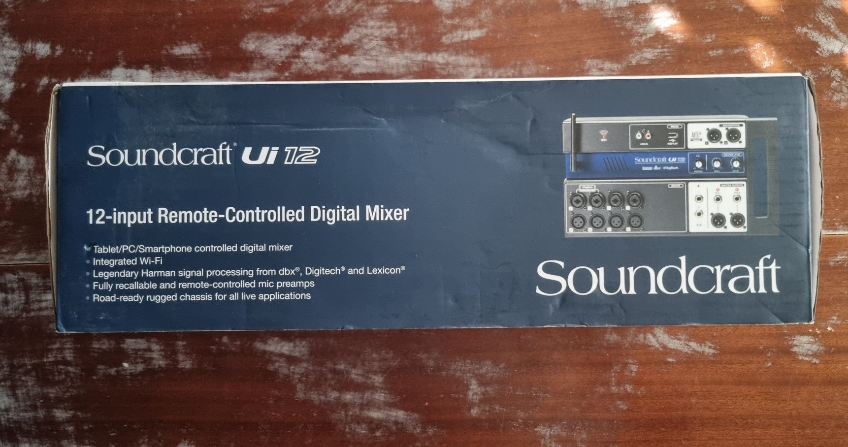 Soundcraft ui12 mesa de mistura