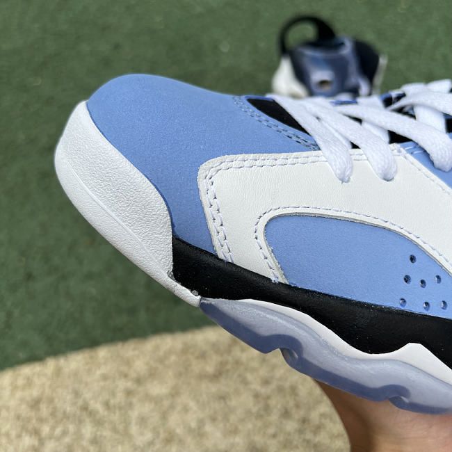 Кросівки Air Jordan 6 Retro UNC Blue White Джордан AJ6 ретро голубі