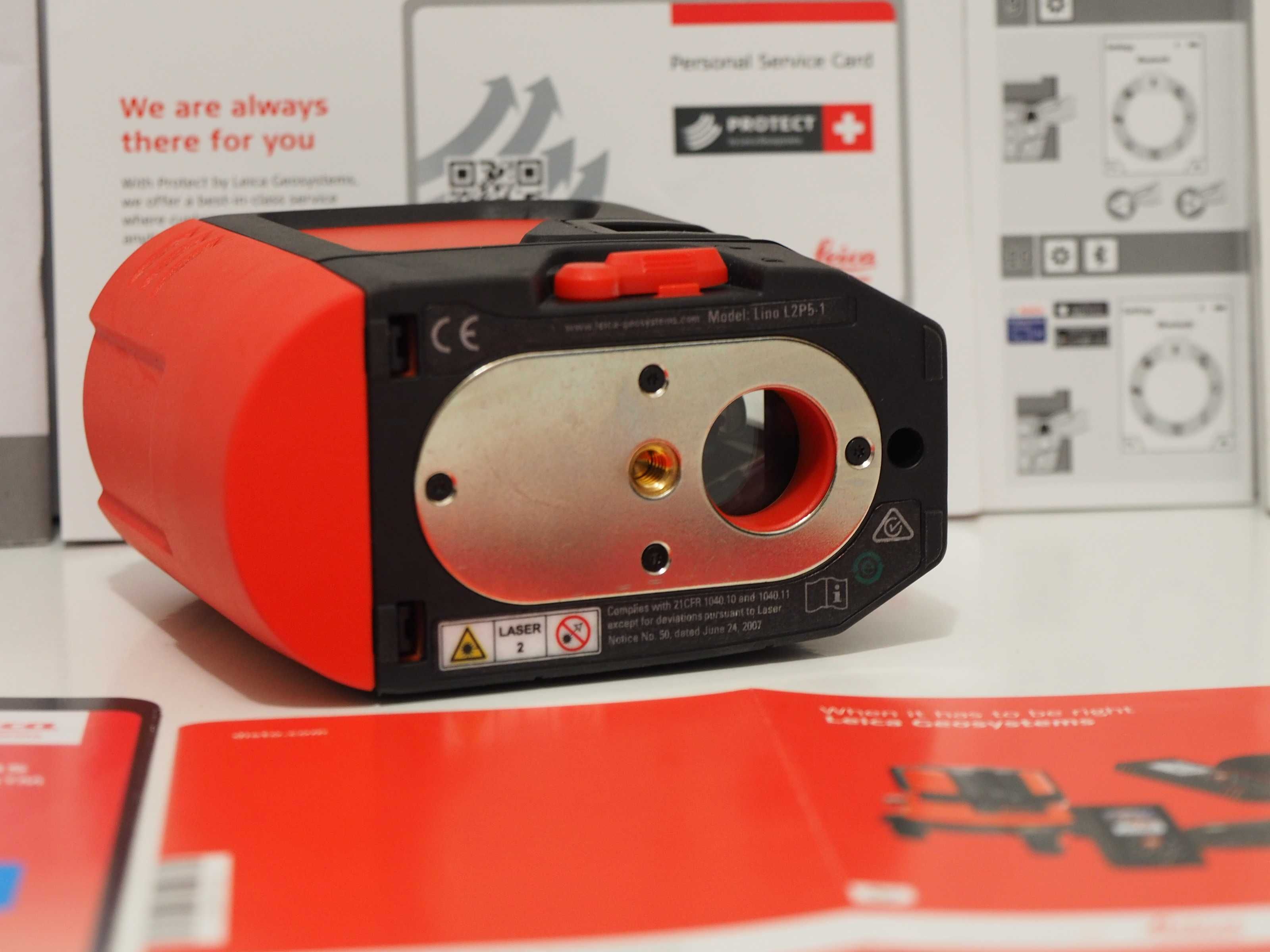 LEICA L2 P5 LINO laser krzyzowy punktowy czerwony Nowy Model wurth