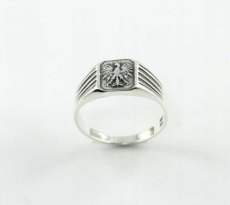 SREBRNY Sygnet Srebro p.925 r. 23