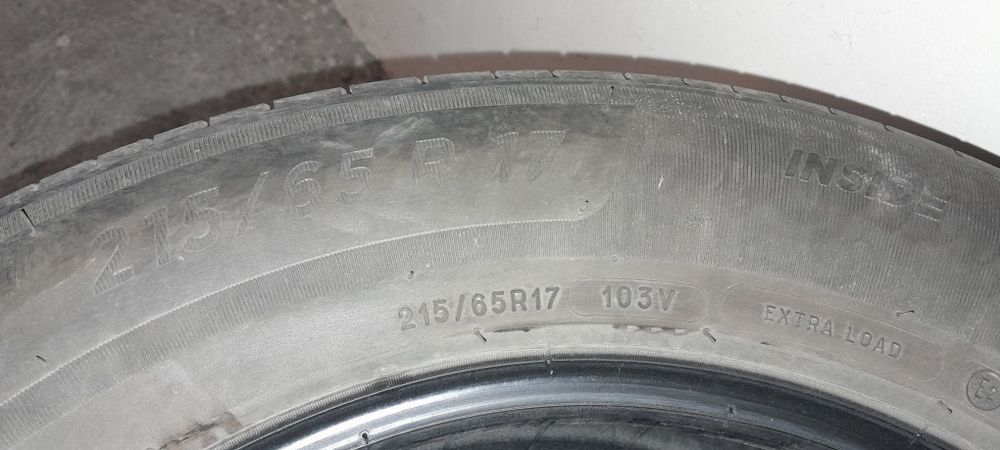 Opony Michelin  215x65R17