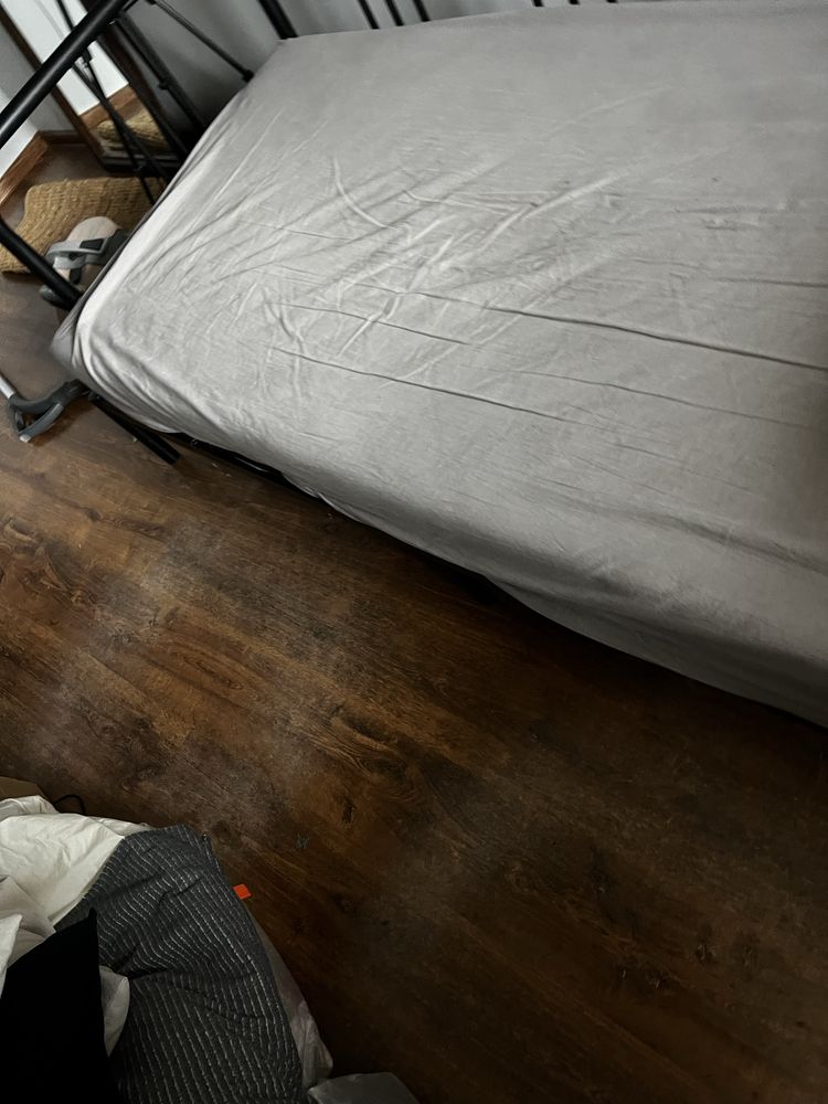 Łóżko Ikea Fyresdal wraz z Materacem Rozkładane