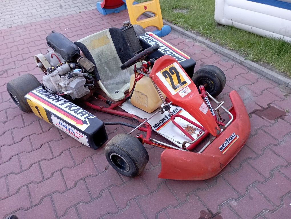 Gokart 250 cm silnik Aprilla