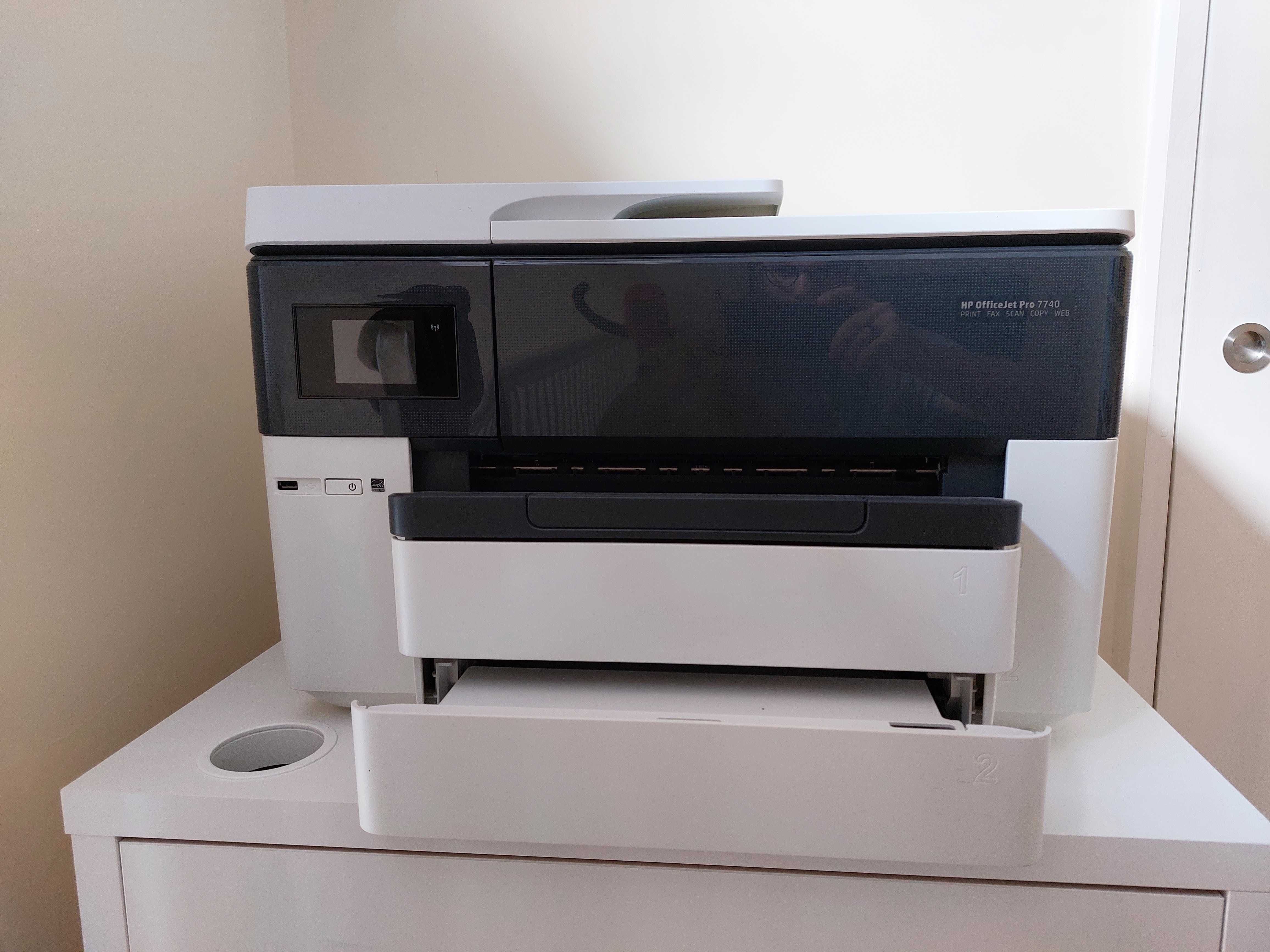 Impressora HP OfficeJet Pro 7740 A3 (como nova)