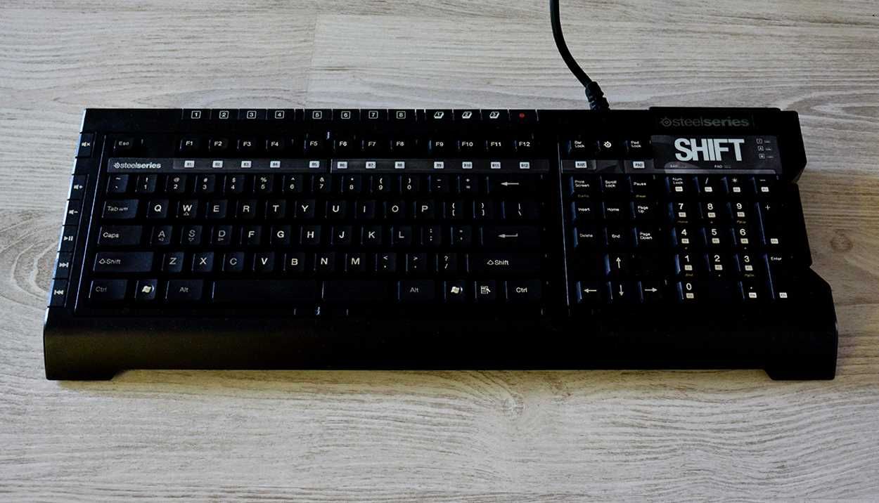 Steelseries SHIFT 64100 - klawiatura gamingowa, unikat!!!