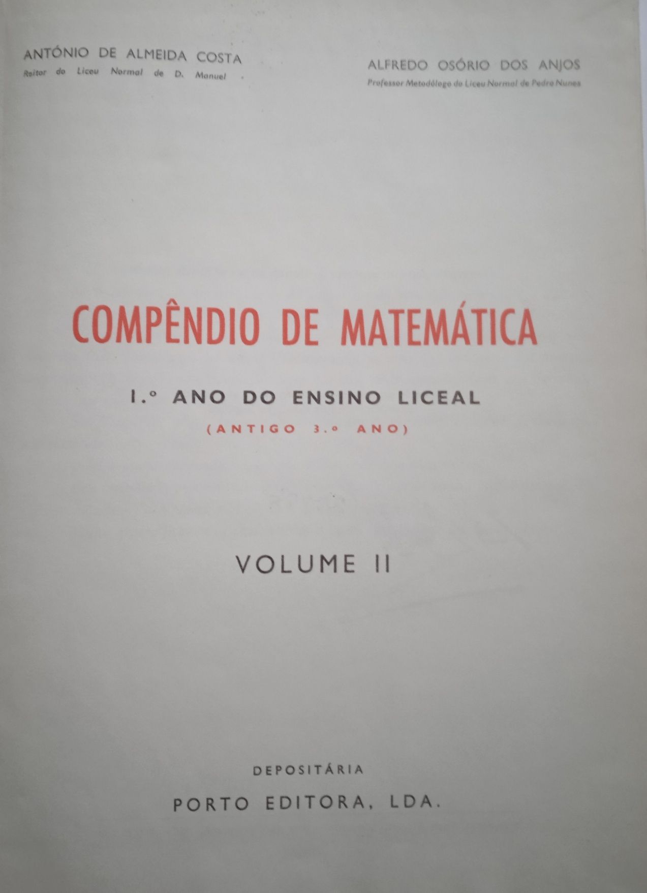 Compêndio de Matemática