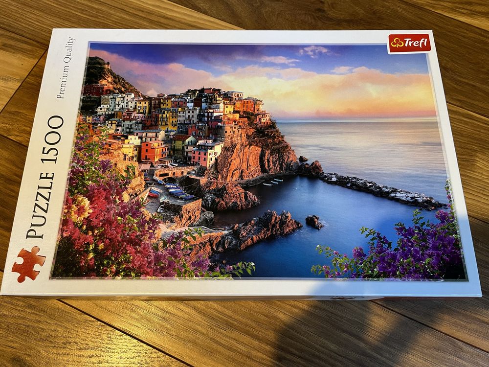 Puzzle Trefl 1500 elementów Włochy Manarola