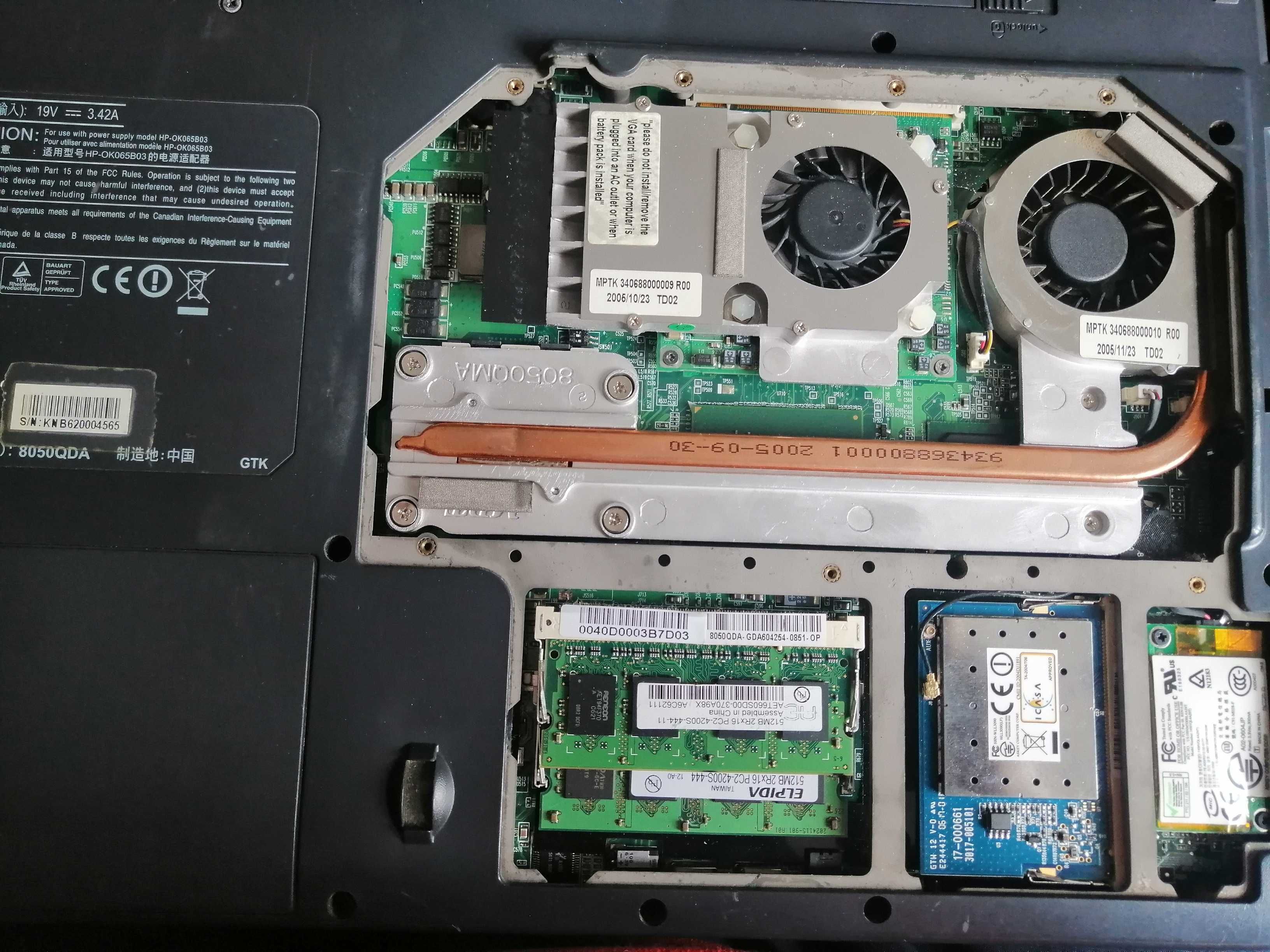 optimus 8050qda notebook