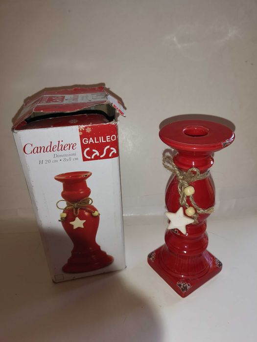 Świecznik idealny na prezent w pudełku