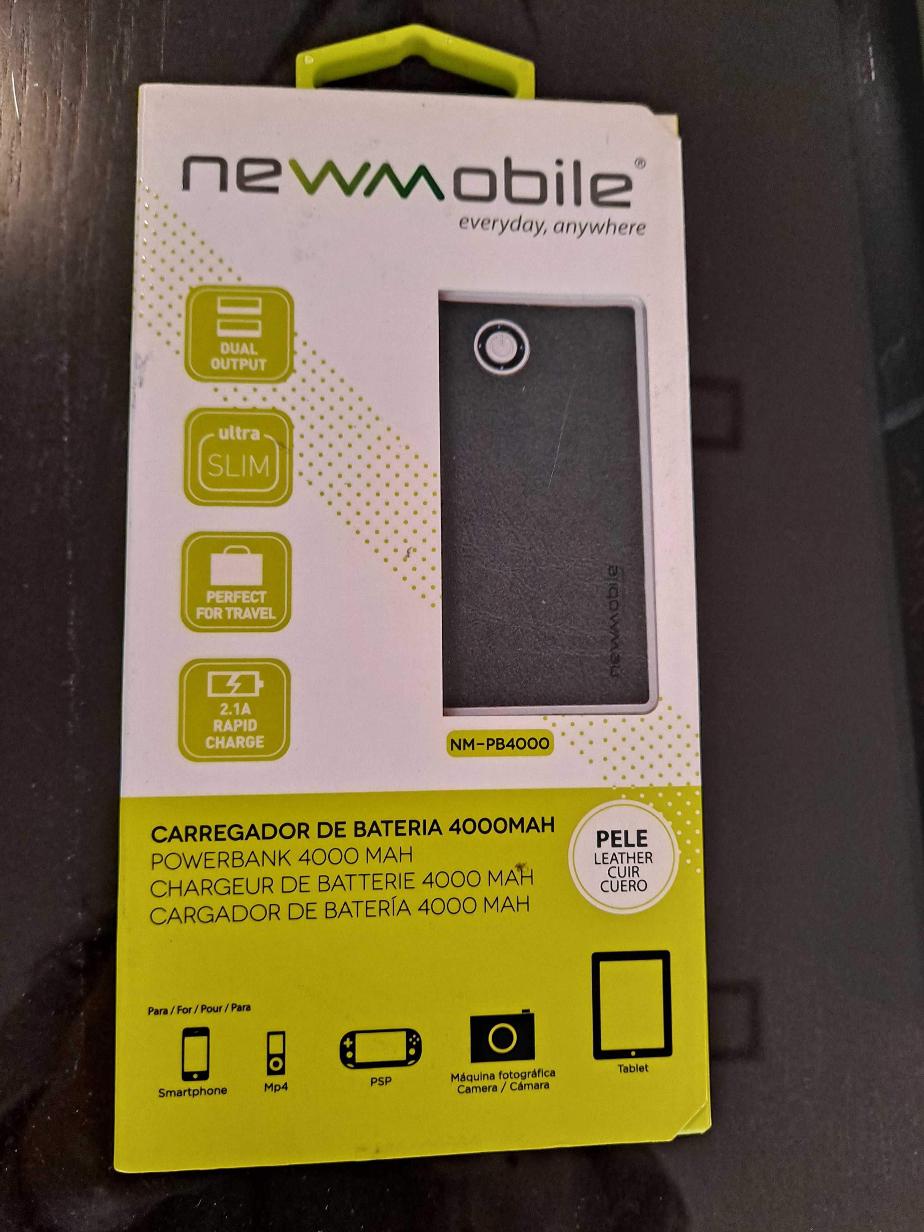 Powerbank 4000 Mah Carregador de bateria