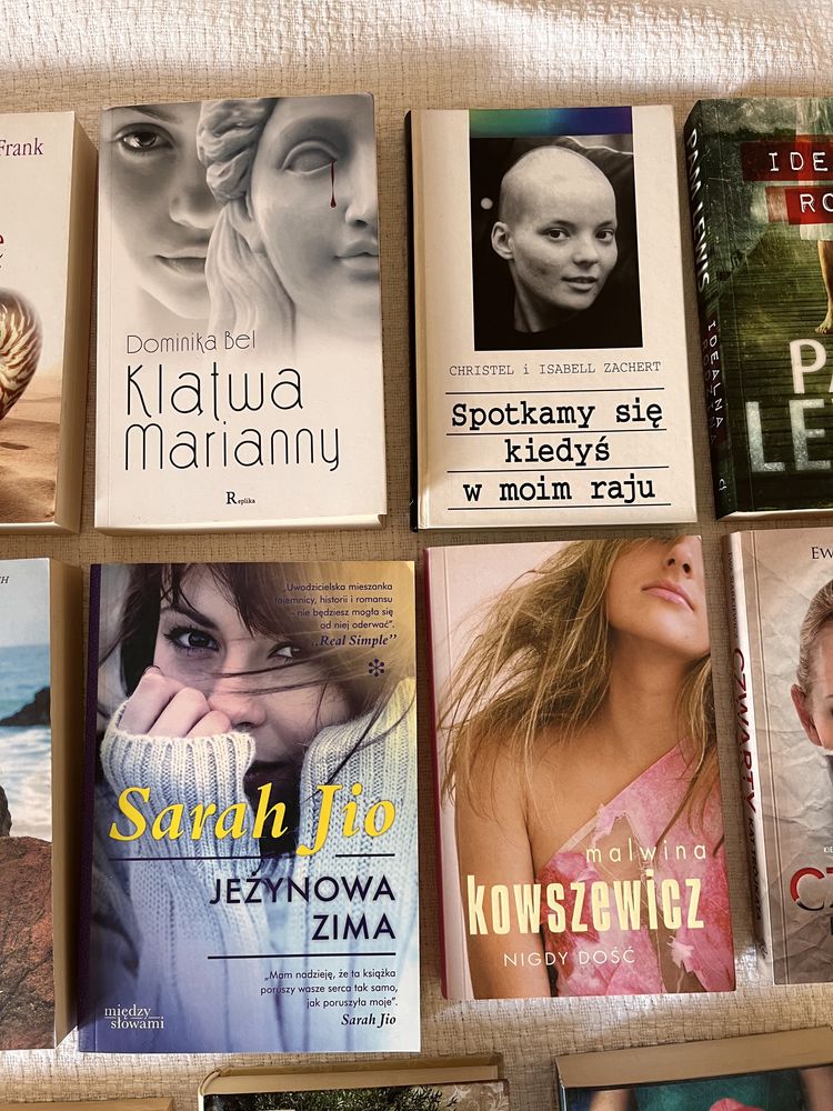 12 książek romanse i nie tylko!