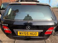 mercedes b klasa w245 KLAPA TYŁ TYLNA CZARNA