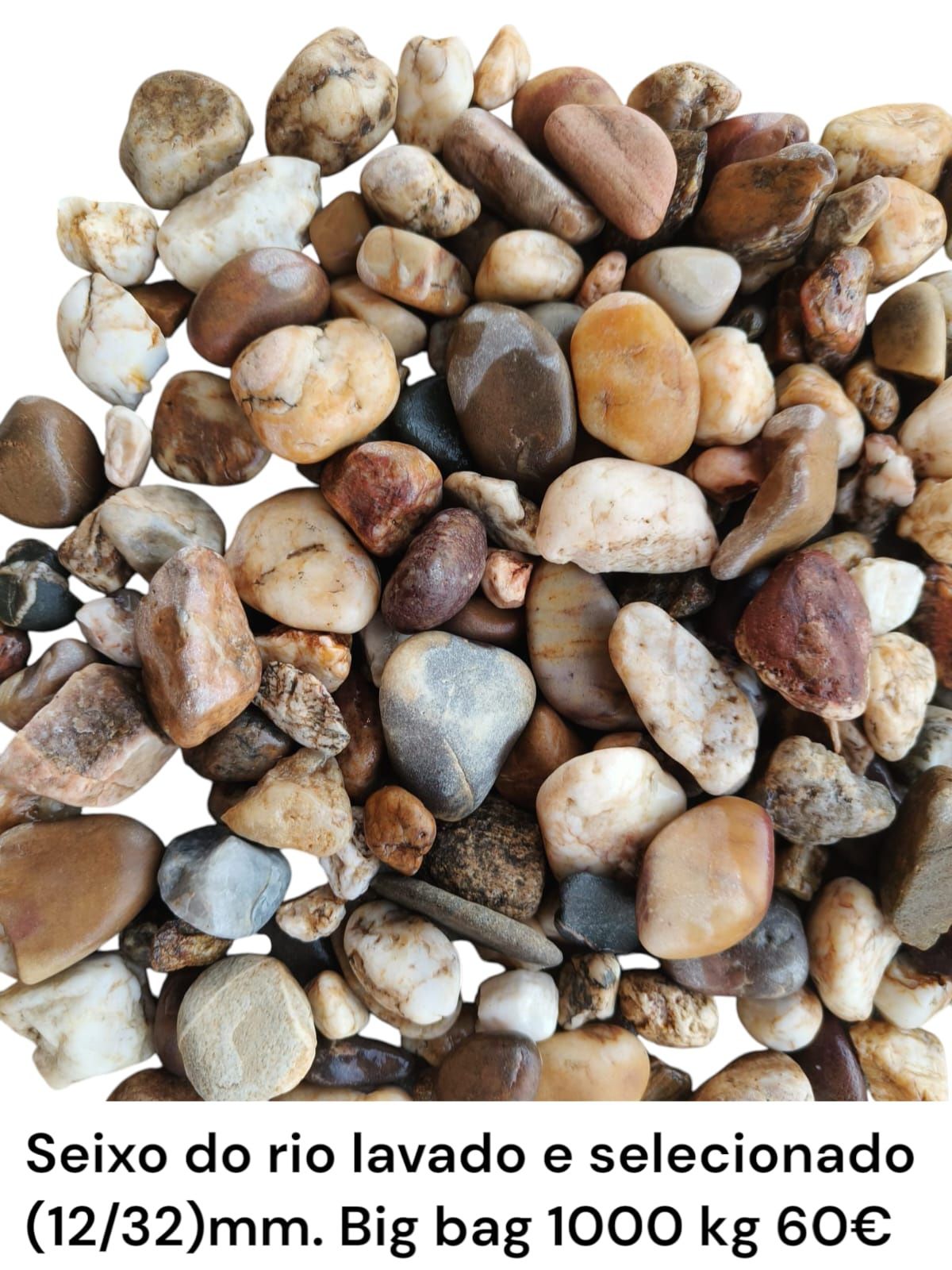 Pedra decorativa para jardim - Big Bag 1000 kg desde 60 euros