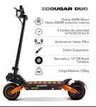 Scooter Zcougar duo (Caixa, carregador e ferramentas)