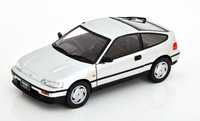 Honda CR-X RHD 1987 Srebrny WhiteBox 1:24