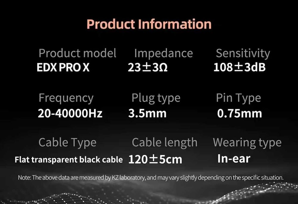 Auriculares para Gamers/Audiófilos, KZ EDX PRO X, AltaQualidade, Novos